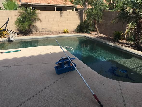 Residential pool photo