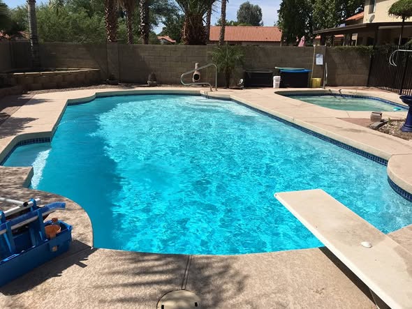 Residential pool photo